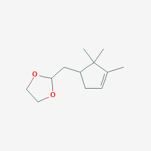 2-(2,2,3-Trimethylcyclopent-3-enylmethyl)-[1,3]dioxolane