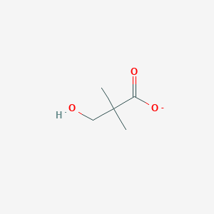 molecular formula C5H9O3- B8439025 3-Hydroxy-2,2-dimethylpropanoate 