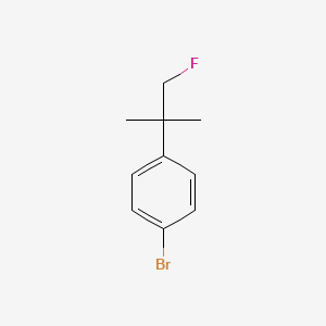 1-Bromo-4-(1-fluoro-2-methylpropan-2-yl)benzene