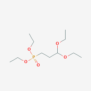 molecular formula C11H25O5P B084393 Diethyl (3,3-diethoxypropyl)phosphonate CAS No. 15110-17-5