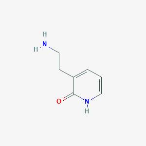 molecular formula C7H10N2O B8439354 Aminoethyl-pyridone 