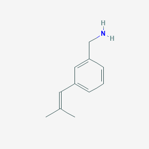 3-(2-Methylpropenyl)-benzylamine