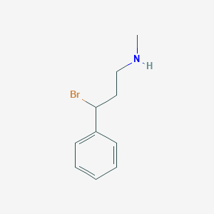 (3-Bromo-3-phenyl-propyl)-methyl-amine