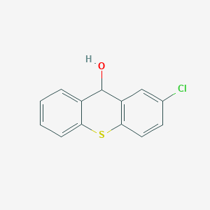 molecular formula C13H9ClOS B8439706 2-Chloro-9-hydroxythioxanthene 