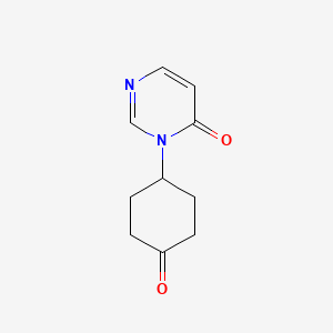 3-(4-oxo-cyclohexyl)-3H-pyrimidin-4-one