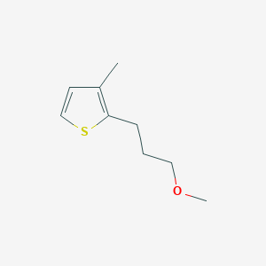 2-(3-Methoxy-propyl)-3-methyl-thiophene