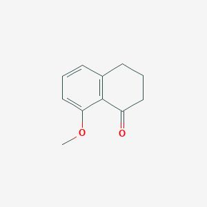 molecular formula C11H12O2 B084402 8-Methoxy-3,4-dihydronaphthalen-1(2H)-one CAS No. 13185-18-7