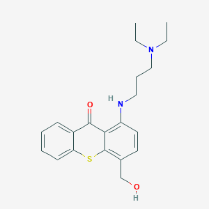 1-[[3-(Diethylamino)propyl]amino]-4-(hydroxymethyl)thioxanthen-9-one