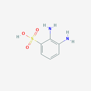 molecular formula C6H8N2O3S B8440778 Diaminobenzenesulphonic acid 