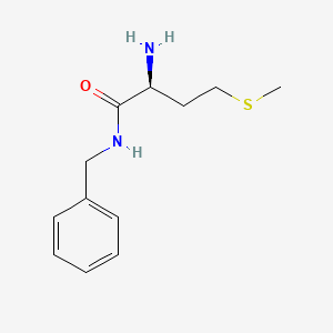 molecular formula C12H18N2OS B8441141 L-methionine benzylamide 