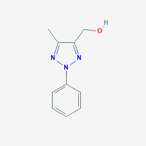 molecular formula C10H11N3O B084412 (5-Methyl-2-phenyl-2H-1,2,3-triazol-4-yl)methanol CAS No. 13322-19-5