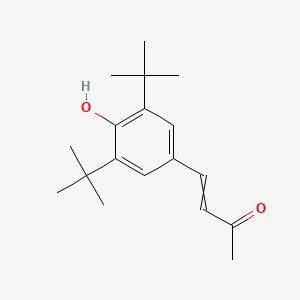 molecular formula C18H26O2 B8441367 3,5-Di-t-butyl-4-hydroxybenzalacetone 