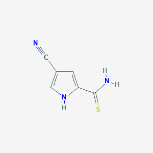 4-Cyanopyrrole-2-thiocarboxamide