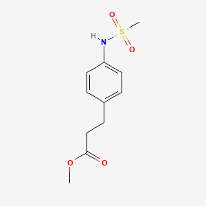 Methyl 3-(4-(methylsulfonamido)phenyl)propanoate
