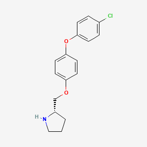(S)-2-[4-(4-Chloro-phenoxy)-phenoxymethyl]-pyrrolidine