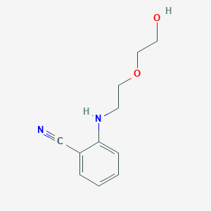 2-[2-(2-Hydroxyethoxy)ethylamino]benzonitrile