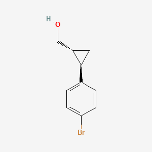 trans-[2-(4-Bromophenyl)cyclopropyl]methanol