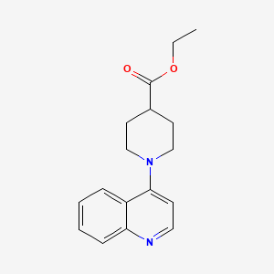 1-(Quinolin-4-yl)piperidine-4-carboxylic acid ethyl ester