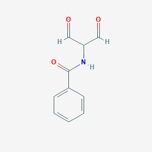 molecular formula C10H9NO3 B8442181 N-(1,3-dioxopropan-2-yl)benzamide 