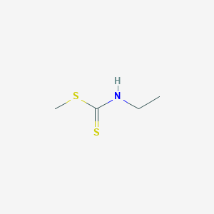 molecular formula C4H9NS2 B084422 methyl N-ethylcarbamodithioate CAS No. 13037-14-4