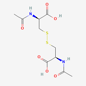 molecular formula C10H16N2O6S2 B8442465 n,n'-Diacetyl-d-cystine 