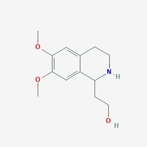 2-(6,7-Dimethoxy-1,2,3,4-tetrahydroisoquinolin-1-yl)ethanol