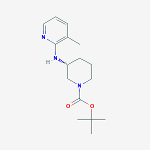 molecular formula C16H25N3O2 B8442683 TERT-BUTYL (R)-3-((3-METHYLPYRIDIN-2-YL)AMINO)PIPERIDINE-1-CARBOXYLATE 