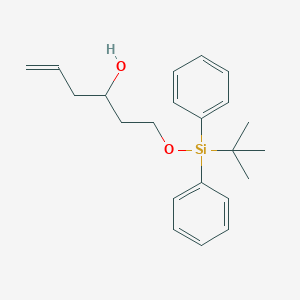 1-(Tert-butyl-diphenylsilanyloxy)-5-hexen-3-ol
