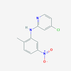 2-[(4-Chloro)pyridin-2-ylamino]-1-methyl-4-nitrobenzene