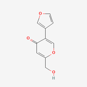 2-Hydroxymethyl-5-furan-3-yl-pyran-4-one