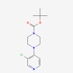 molecular formula C14H20ClN3O2 B8443129 Tert-butyl 4-(3-chloropyridin-4-yl)piperazine-1-carboxylate 