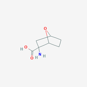2-Amino-7-oxa-bicyclo[2.2.1]heptane-2-carboxylic acid