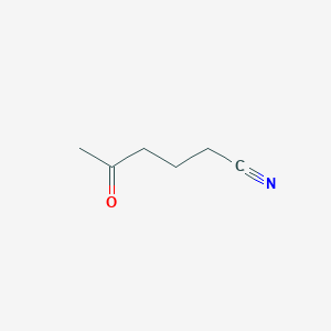 molecular formula C6H9NO B084432 5-Oxohexanenitrile CAS No. 10412-98-3