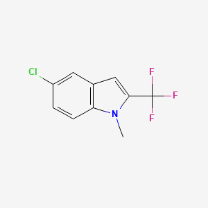 5-Chloro-1-methyl-2-(trifluoromethyl)indole