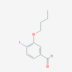 3-Butoxy-4-iodobenzaldehyde