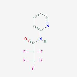 2-(Pentafluoropropanamido)pyridine