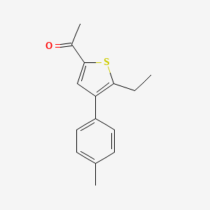 1-(5-Ethyl-4-p-tolyl-thiophen-2-yl)-ethanone