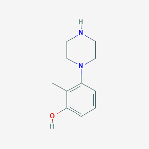 1-(3-Hydroxy-2-methylphenyl)piperazine