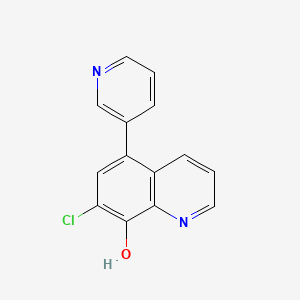 7-Chloro-5-(pyridin-3-yl)-quinolin-8-ol
