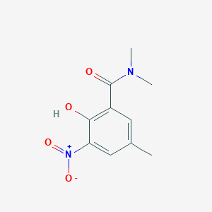 N,N-dimethyl-2-hydroxy-5-methyl-3-nitrobenzamide
