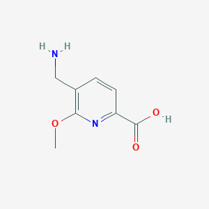 5-Aminomethyl-6-methoxypyridine-2-carboxylic acid