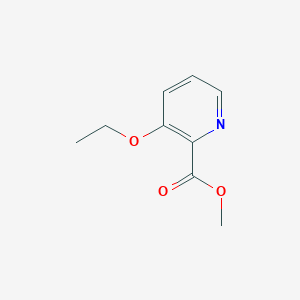 molecular formula C9H11NO3 B8443533 Methyl 3-ethoxypyridine-2-carboxylate 