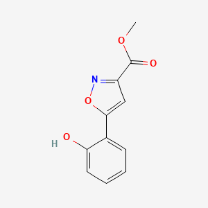 Methyl 5-(2-hydroxyphenyl)isoxazole-3-carboxylate