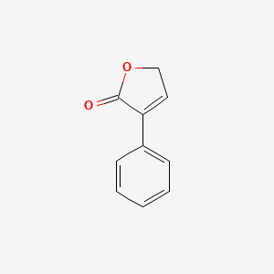 molecular formula C10H8O2 B8443629 3-phenyl-2(5H)-furanone 