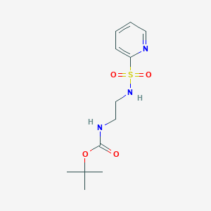 Tert-butyl 2-(pyridine-2-sulfonamido)ethylcarbamate