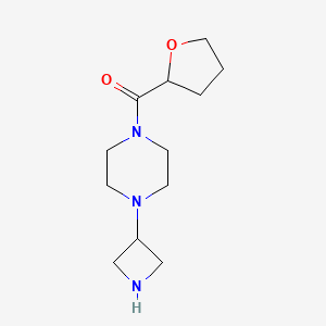 1-Azetidin-3-yl-4-(tetrahydrofuran-2-ylcarbonyl)piperazine