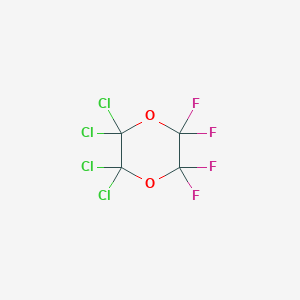 2,2,3,3-Tetrachloro-5,5,6,6-tetrafluoro-1,4-dioxane