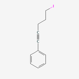 (5-Iodopent-1-ynyl)benzene