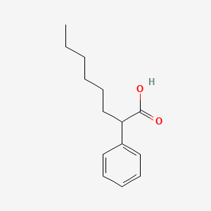 molecular formula C14H20O2 B8444023 Phenyloctanoic acid 