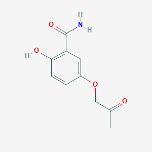 5-(2-Oxopropoxy)salicylamide